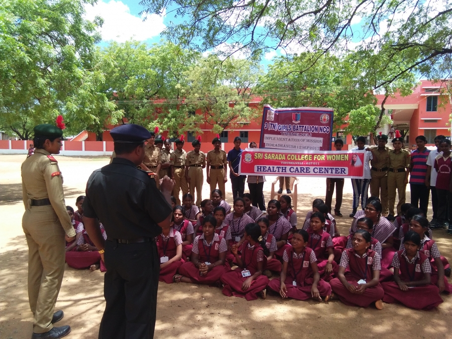 Implementation of Mission Indradhanush awareness program for vaccination in Melakulam village