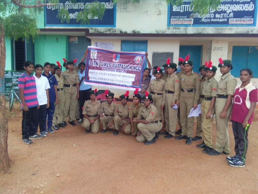 Implementation of Mission Indradhanush awareness program for vaccination