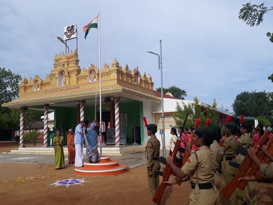 73 rd INDEPENDENCE DAY FLAG HOISTING