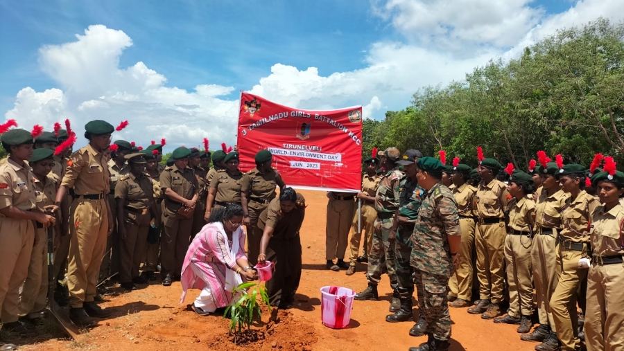 3(TN) Girls Battalion organized An Awareness Programme on G-20 Summit  on 10/06/2023.