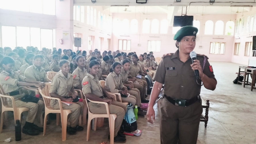 3(TN) Girls Battalion organized An Awareness Programme on G-20 Summit on 10/06/2023.