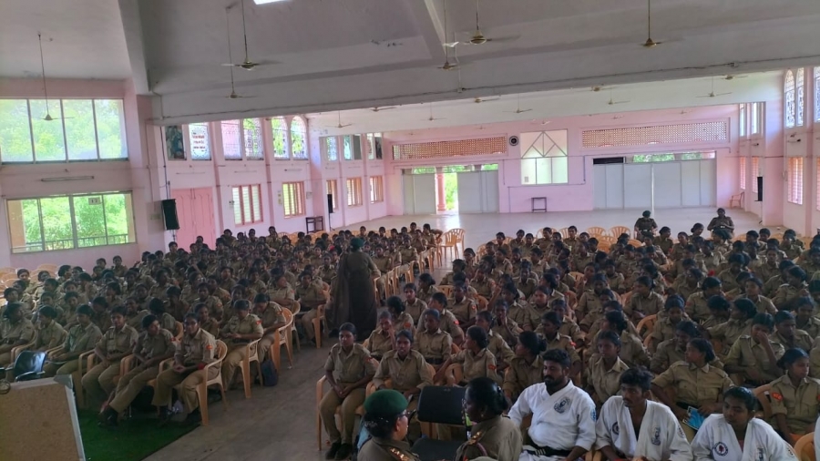 3(TN) Girls Battalion organized An Awareness Programme on G-20 Summit on 10/06/2023.