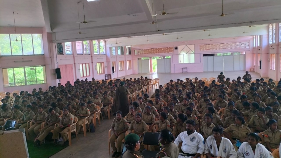 3(TN) Girls Battalion organized An Awareness Programme on G-20 Summit  on 10/06/2023.